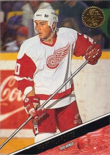 #336 Martin Lapointe - Detroit Red Wings - 1993-94 Leaf Hockey