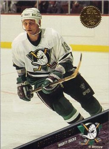 #338 Anatoli Semenov - Anaheim Mighty Ducks - 1993-94 Leaf Hockey