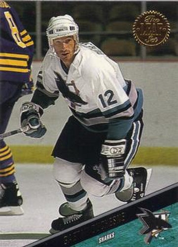 #339 Gaetan Duchesne - San Jose Sharks - 1993-94 Leaf Hockey