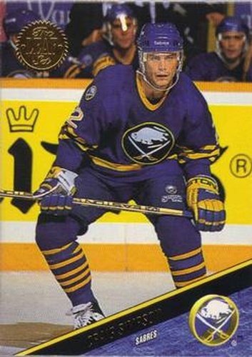#344 Craig Simpson - Buffalo Sabres - 1993-94 Leaf Hockey