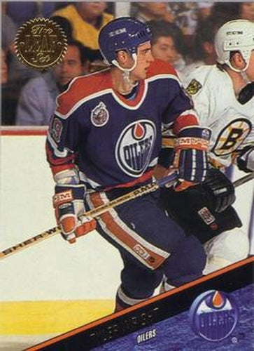 #347 Tyler Wright - Edmonton Oilers - 1993-94 Leaf Hockey