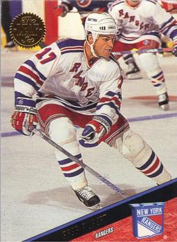 #348 Greg Gilbert - New York Rangers - 1993-94 Leaf Hockey