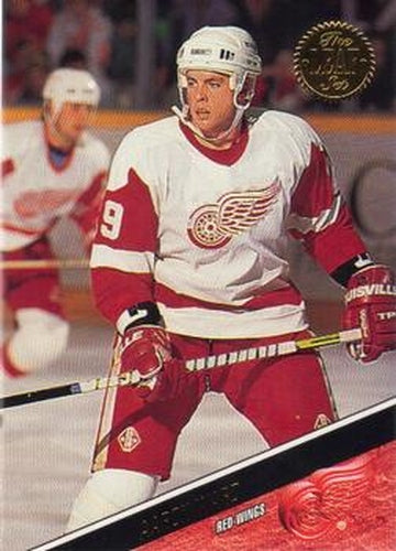 #359 Aaron Ward - Detroit Red Wings - 1993-94 Leaf Hockey