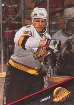 #368 Shawn Antoski - Vancouver Canucks - 1993-94 Leaf Hockey