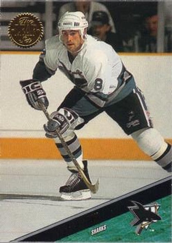 #390 Jeff Norton - San Jose Sharks - 1993-94 Leaf Hockey