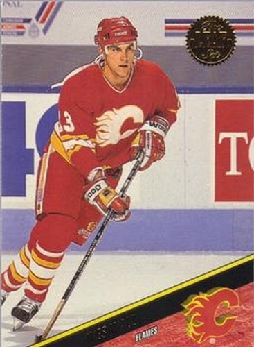 #393 Wes Walz - Calgary Flames - 1993-94 Leaf Hockey