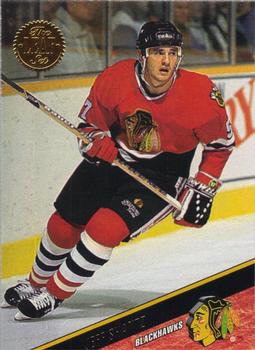 #405 Jeff Shantz - Chicago Blackhawks - 1993-94 Leaf Hockey