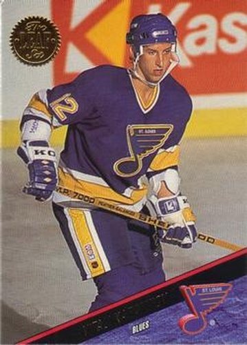 #408 Vitali Karamnov - St. Louis Blues - 1993-94 Leaf Hockey