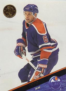 #423 Ian Herbers - Edmonton Oilers - 1993-94 Leaf Hockey