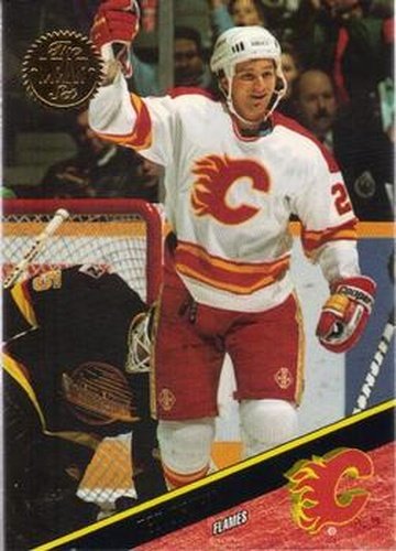 #424 Ted Drury - Calgary Flames - 1993-94 Leaf Hockey