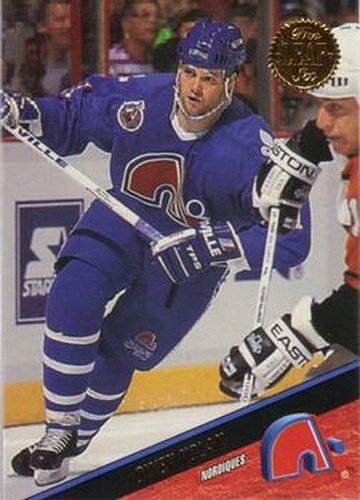 #42 Owen Nolan - Quebec Nordiques - 1993-94 Leaf Hockey