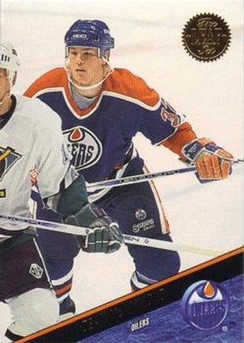 #436 Dean McAmmond - Edmonton Oilers - 1993-94 Leaf Hockey