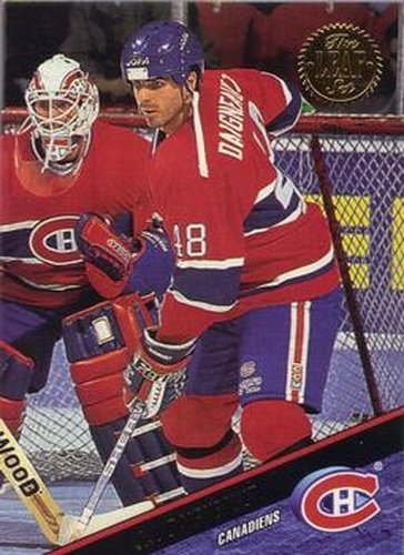 #437 J.J. Daigneault - Montreal Canadiens - 1993-94 Leaf Hockey