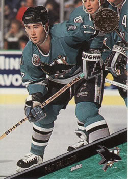 #49 Pat Falloon - San Jose Sharks - 1993-94 Leaf Hockey