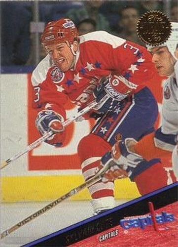 #52 Sylvain Cote - Washington Capitals - 1993-94 Leaf Hockey