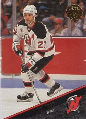 #56 Bruce Driver - New Jersey Devils - 1993-94 Leaf Hockey