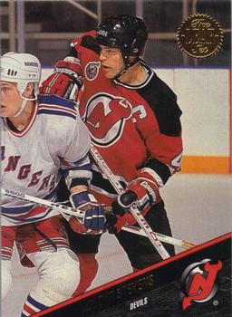 #60 Scott Stevens - New Jersey Devils - 1993-94 Leaf Hockey