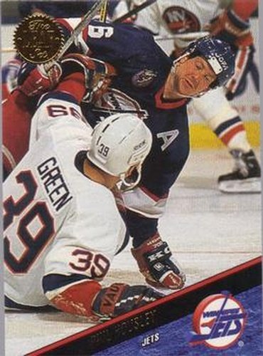 #61 Phil Housley - Winnipeg Jets - 1993-94 Leaf Hockey
