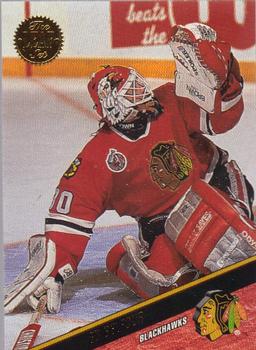 #62 Ed Belfour - Chicago Blackhawks - 1993-94 Leaf Hockey