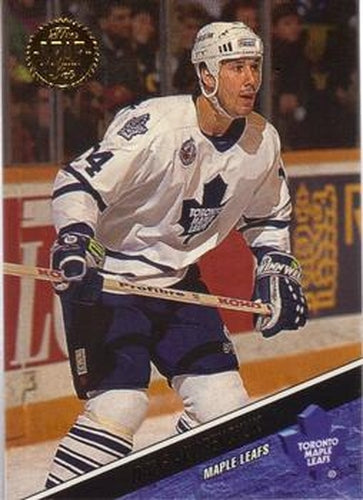 #63 Dave Andreychuk - Toronto Maple Leafs - 1993-94 Leaf Hockey