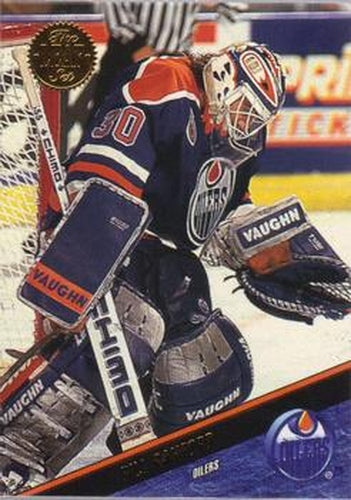 #68 Bill Ranford - Edmonton Oilers - 1993-94 Leaf Hockey