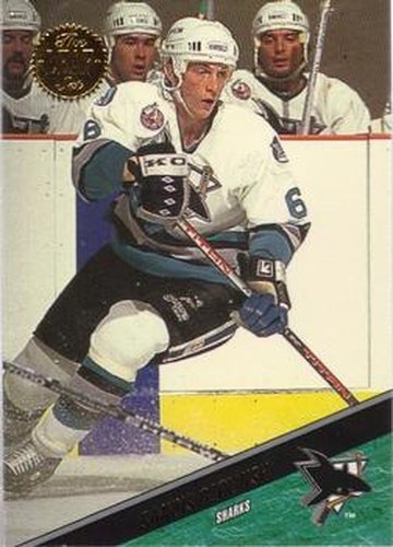 #73 Sandis Ozolinsh - San Jose Sharks - 1993-94 Leaf Hockey