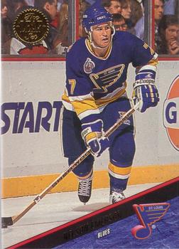 #75 Nelson Emerson - St. Louis Blues - 1993-94 Leaf Hockey