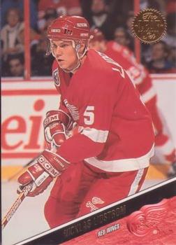#89 Nicklas Lidstrom - Detroit Red Wings - 1993-94 Leaf Hockey