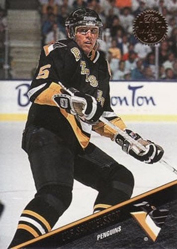 #92 Ulf Samuelsson - Pittsburgh Penguins - 1993-94 Leaf Hockey