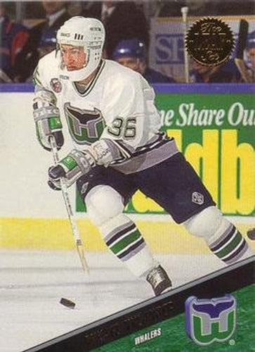 #94 Mikael Nylander - Hartford Whalers - 1993-94 Leaf Hockey