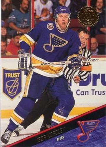 #96 Igor Korolev - St. Louis Blues - 1993-94 Leaf Hockey