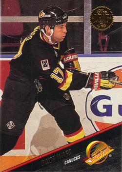 #97 Dixon Ward - Vancouver Canucks - 1993-94 Leaf Hockey