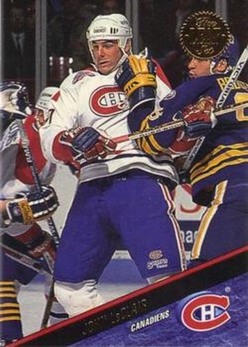 #98 John LeClair - Montreal Canadiens - 1993-94 Leaf Hockey