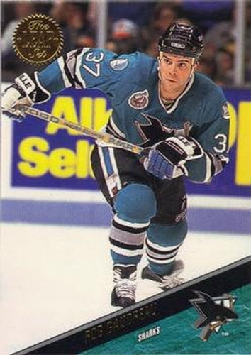 #9 Rob Gaudreau - San Jose Sharks - 1993-94 Leaf Hockey