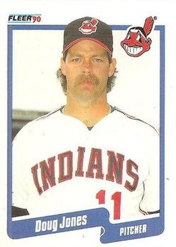 #495 Doug Jones - Cleveland Indians - 1990 Fleer USA Baseball