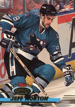 #495 Jeff Norton - San Jose Sharks - 1993-94 Stadium Club Hockey