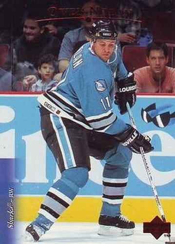 #495 Owen Nolan - San Jose Sharks - 1995-96 Upper Deck Hockey