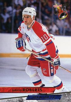#495 David Roberts - USA - 1993-94 Ultra Hockey