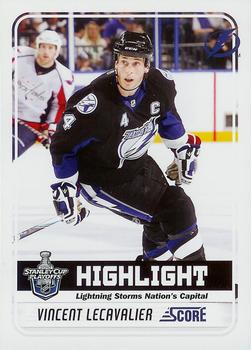 #495 Vincent Lecavalier - Tampa Bay Lightning - 2011-12 Score Hockey