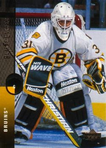 #495 Blaine Lacher - Boston Bruins - 1994-95 Upper Deck Hockey