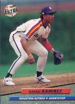 #495 Rafael Ramirez - Houston Astros - 1992 Ultra Baseball