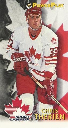 #495 Chris Therien - Canada - 1993-94 Fleer PowerPlay Hockey