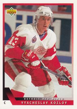 #495 Vyacheslav Kozlov - Detroit Red Wings - 1993-94 Upper Deck Hockey