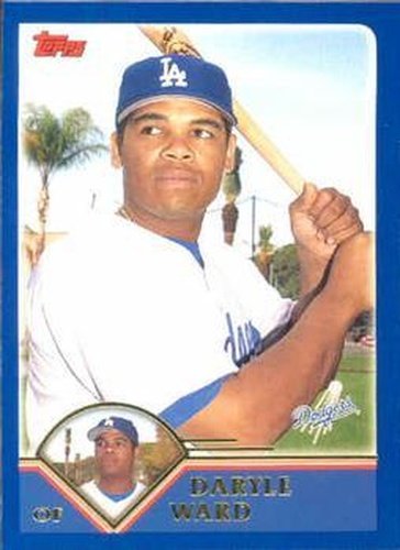 #495 Daryle Ward - Los Angeles Dodgers - 2003 Topps Baseball