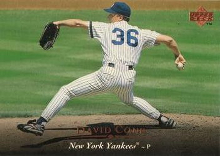 #495 David Cone - New York Yankees - 1995 Upper Deck Baseball
