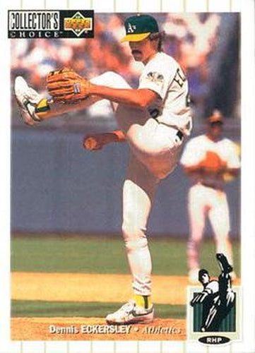#495 Dennis Eckersley - Oakland Athletics - 1994 Collector's Choice Baseball