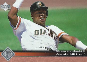 #495 Glenallen Hill - San Francisco Giants - 1997 Upper Deck Baseball