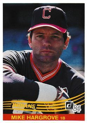 #495 Mike Hargrove - Cleveland Indians - 1984 Donruss Baseball