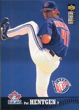 #495 Pat Hentgen - Toronto Blue Jays - 1997 Collector's Choice Baseball