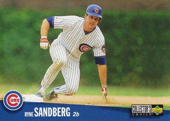 #495 Ryne Sandberg - Chicago Cubs - 1996 Collector's Choice Baseball